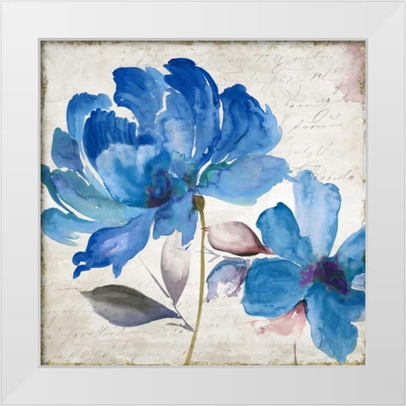 Jensen, Asia 20x20 White Modern Wood Framed Museum Art Print Titled - In The Wind II