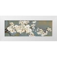 thumbnail image 1 of Jensen, Asia 24x11 White Modern Wood Framed Museum Art Print Titled - Kimono I, 1 of 4