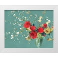 thumbnail image 1 of Jensen, Asia 24x20 White Modern Wood Framed Museum Art Print Titled - Bright Red, 1 of 4