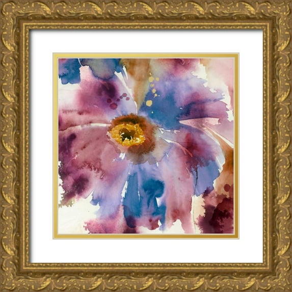 Jensen, Asia 26x26 Gold Ornate Wood Framed with Double Matting Museum Art Print Titled - Laval II