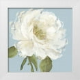 thumbnail image 1 of Jensen, Asia 26x26 White Modern Wood Framed Museum Art Print Titled - Flowers by the Sea I, 1 of 4
