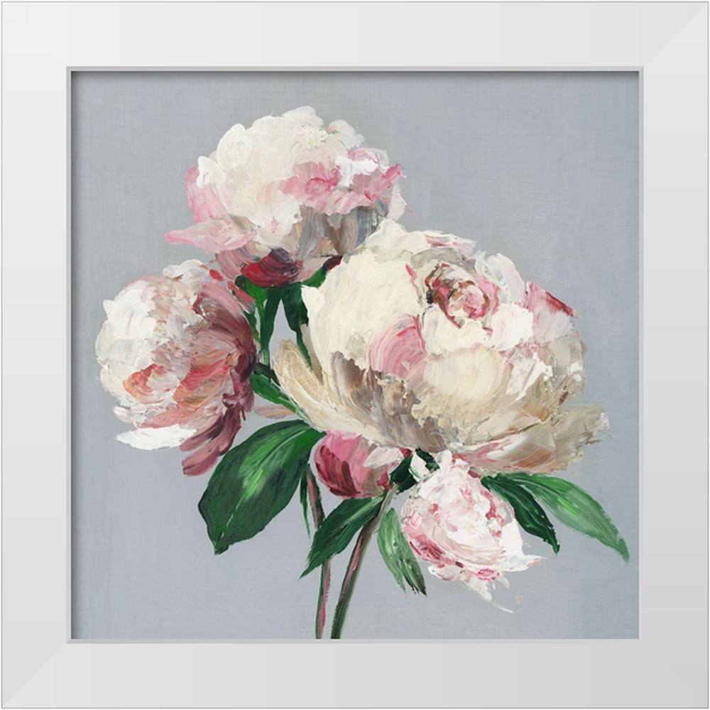 Jensen, Asia 26x26 White Modern Wood Framed Museum Art Print Titled ...