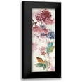 thumbnail image 1 of Jensen, Asia 9x18 Black Modern Framed Museum Art Print Titled - Hydrangea, 1 of 5