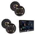 thumbnail image 1 of Jensen CAR813 8" Touch Screen Digital Multimedia Receiver Wireless or Wired Apple CarPlay and Android Auto Compatible with 2 Pairs JS65T 6.5" 3-Way Triaxial Speakers, 1 of 3