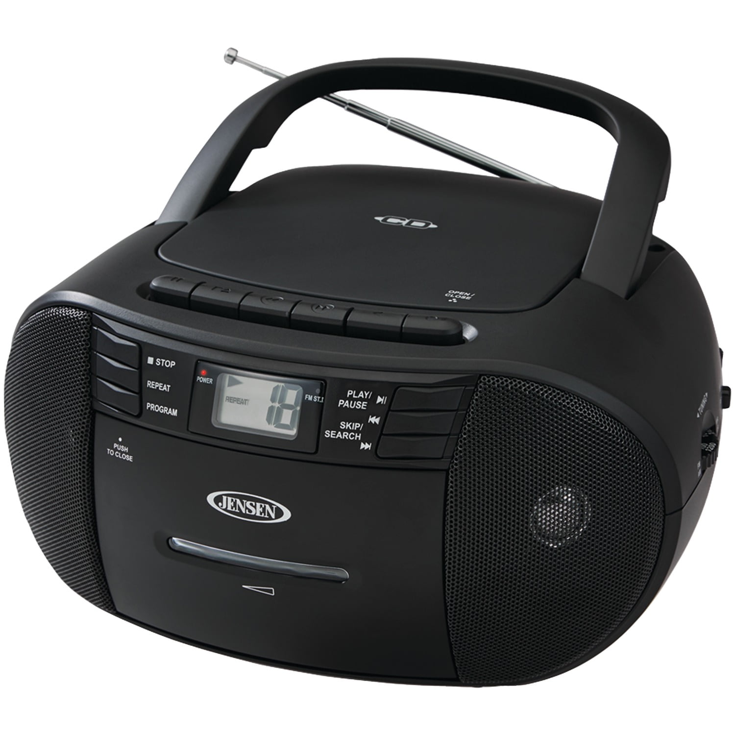 Jensen CD-545 Stereo CD Player Cassette Recorder and AM/FM Radio