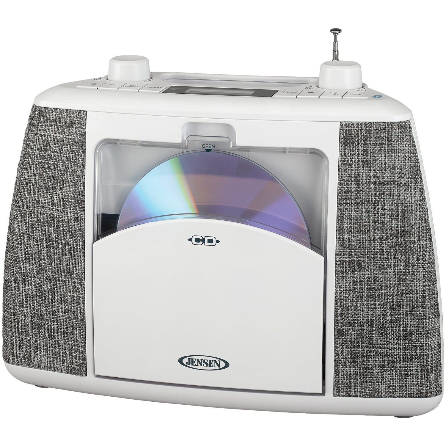 ★CARL YN★ Molly 4colors W75130010 Jensen Portable Bluetooth CD Music System with FM Stereo