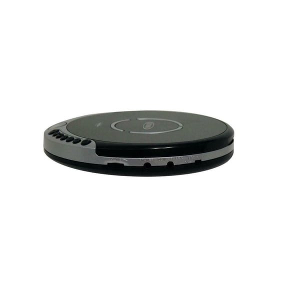 Jensen CD Portable Personal CD Player with 60 Seconds Anti-Skip Protection - Black