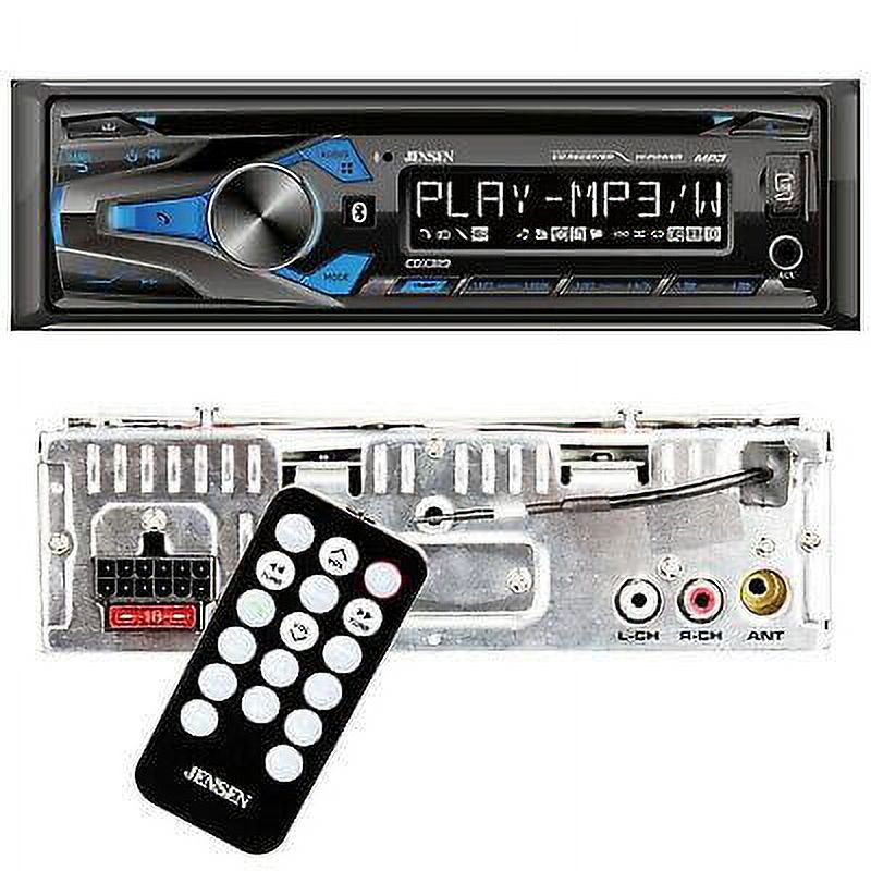 Jensen CDX3119 Single DIN Bluetooth InDash CD/AM/FM Car Stereo