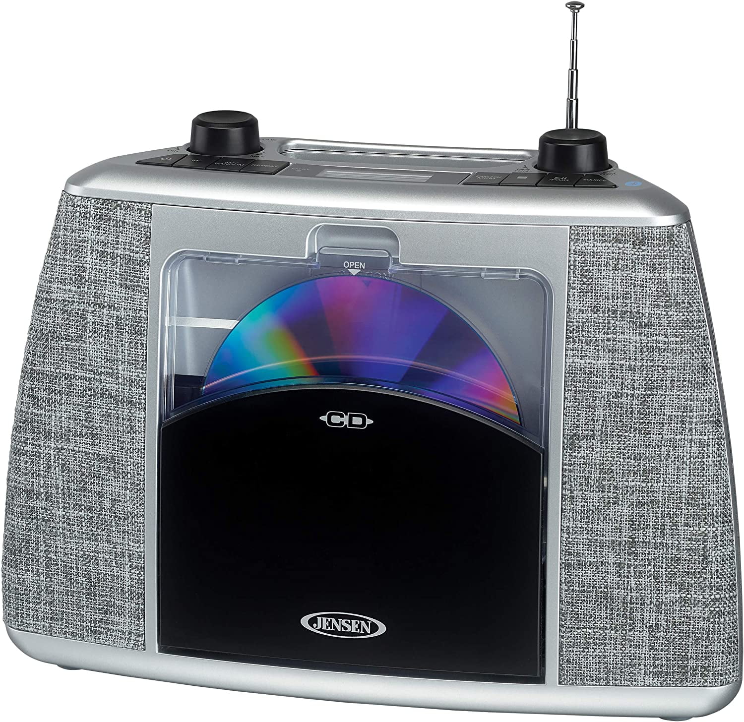 Jensen Bluetooth CD System, Sport Handle, FM Radio, Aux & Headphone