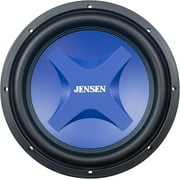 Jensen 12-Inch Subwoofer | 1200W Peak Power | Blue Woofer Cone | Digitally Optimized Bass Audio