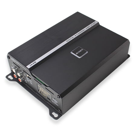 Jensen 4-Channel 740 Watts Class D RGB Amplifier w/ Bluetooth App Control