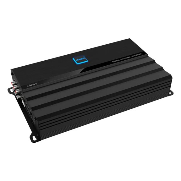 Jensen JAFIVE 5 Channel MOSFET Amplifier 85 Watts RMS x 4 Channels @ 4 Ohms + 310 Watts RMS x 1 Channel @ 4 Ohms (Sub), 135 Watts RMS x 4 Channels @ 2 Ohms + 495 Watts RMS x 1 Channel @ 2 Ohms (Sub)