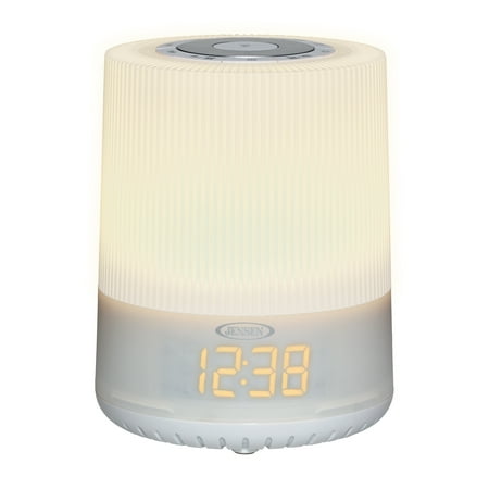 Jensen JCR-360 Mood Lmp Clck Rado with USB Chrging