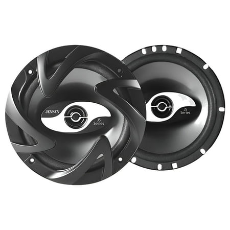 Jensen JS265 200W Max 100W RMS 6.5 in. JS Series 2-Way Coaxial Car Speakers - Set of 2