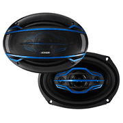 Jensen JS6904 6x9" 4-Way Car Speakers Pair, 200W Peak Power, 50W RMS, Coaxial
