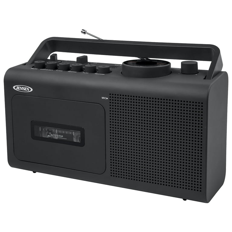 Jensen MCR-250 Portable Cassestte Player & Recorder with AM FM