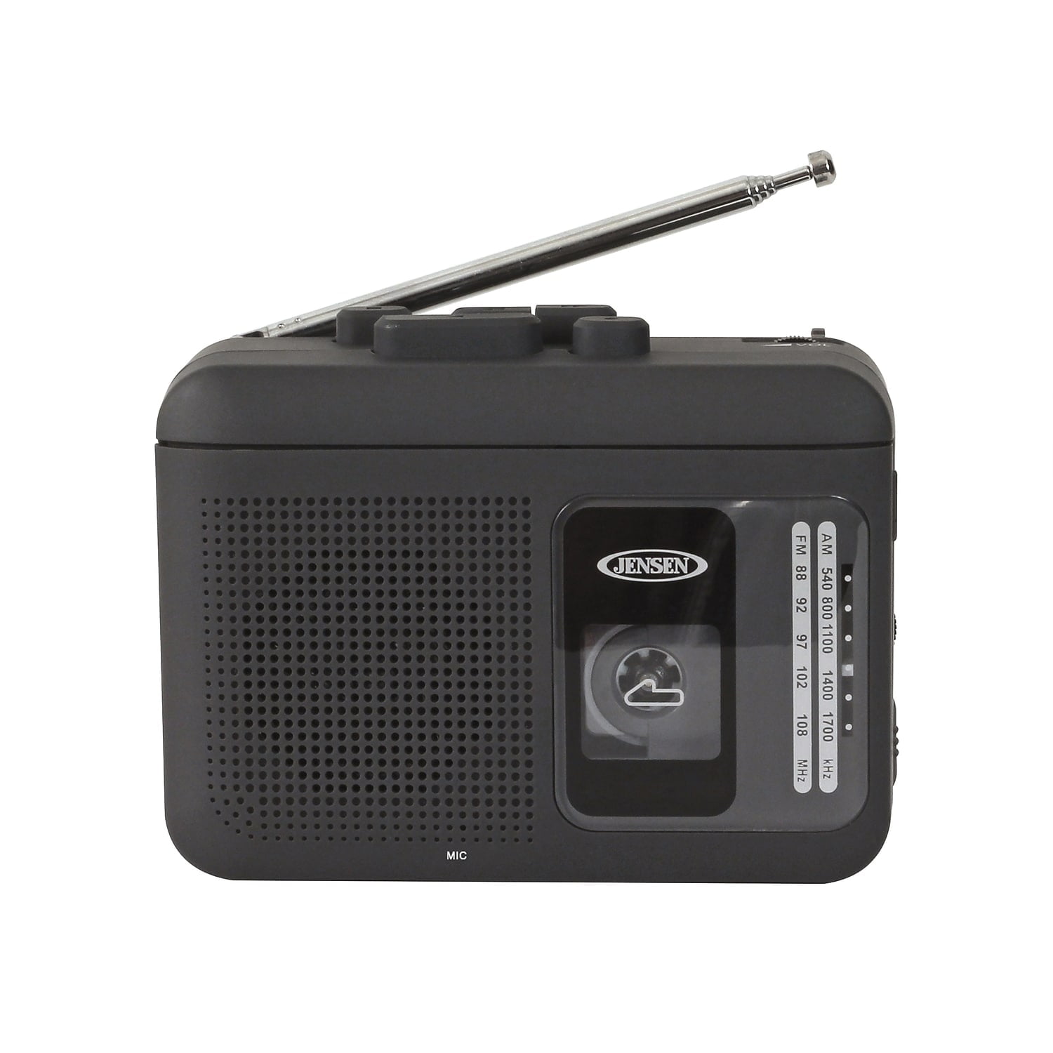 Jensen MCR-75 Personal Portable AM/FM Radio Cassette Player/Recorder 並行輸入 Jensen MCR-75 Personal Cassette Player&frasl;Recorder With AM&frasl;FM Radio Black