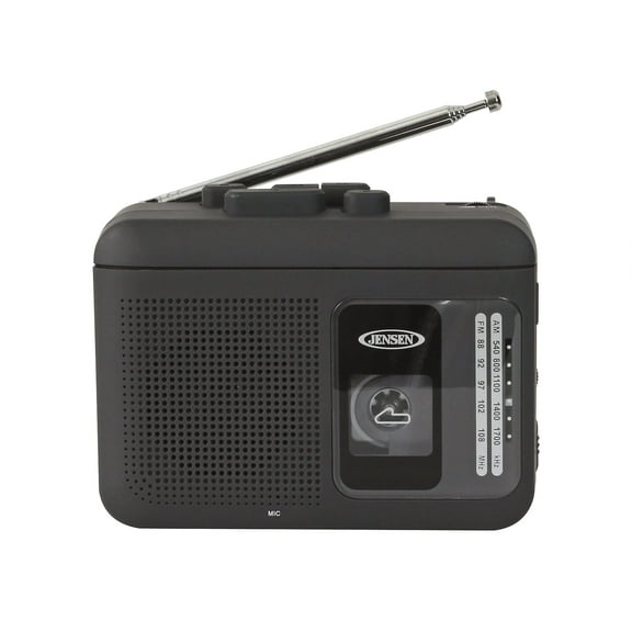 Jensen MCR-75 Personal Cassette Player/Recorder with AM/FM Radio