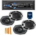 thumbnail image 1 of Jensen MPR2110 Single Din Mechless Receiver With Bluetooth and Jensen JS692 2 pairs of 6x9 inch speakers, 1 of 9