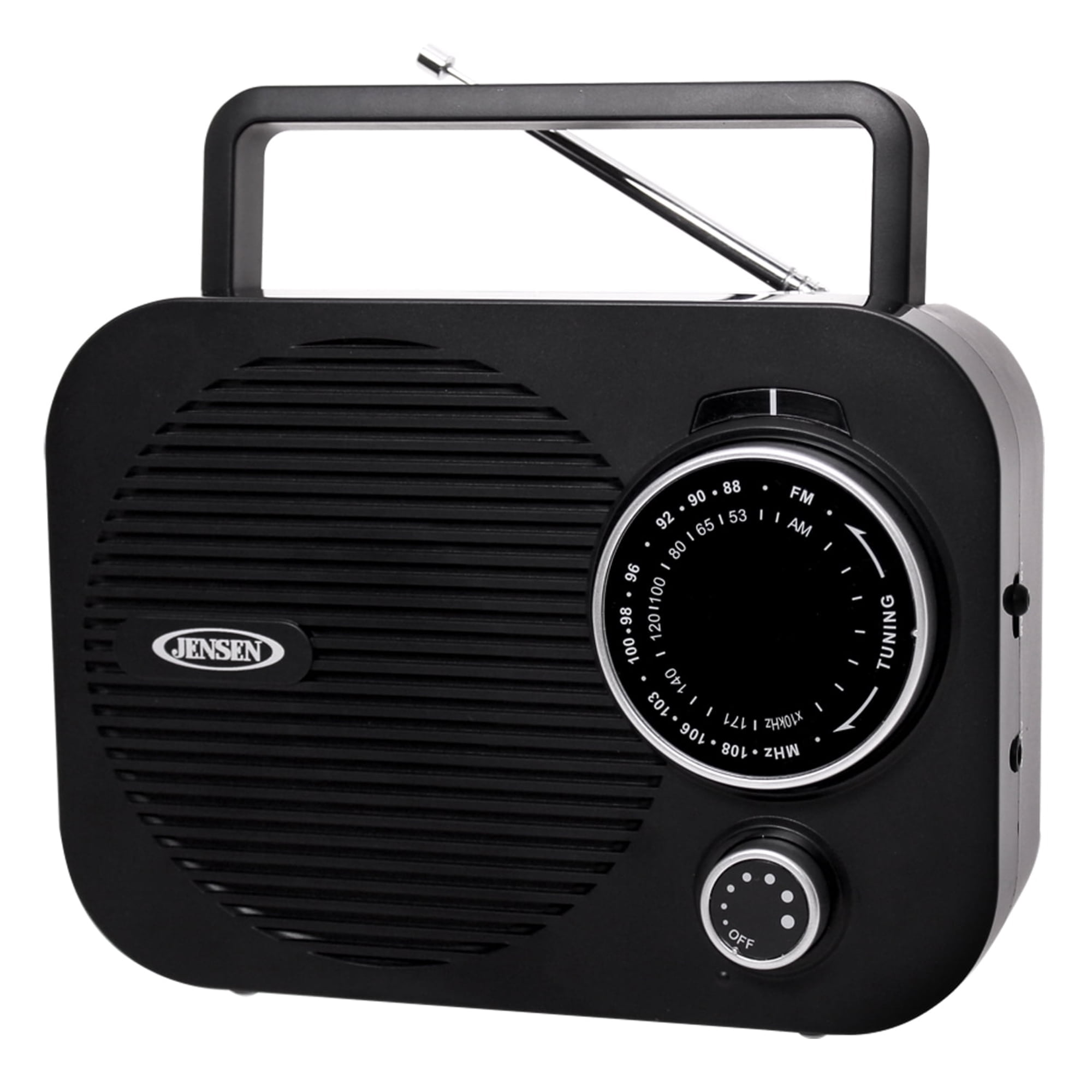 Jensen MR550 Portable Am/Fm Radio With Telescoping Antenna