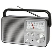 Jensen Portable AM/FM Radio, Black, MR-750-BK