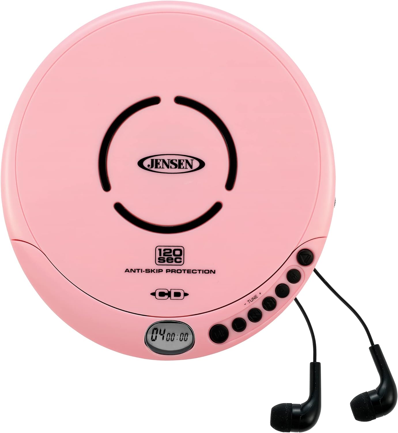 Jensen Portable CD120 Portable Personal CD Player Compact 120 SEC AntiSkip CD Player