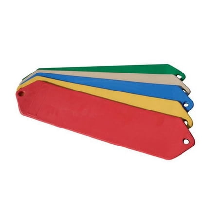 Jensen S110R Commercial Rubber Strap Seat with Washers - Red
