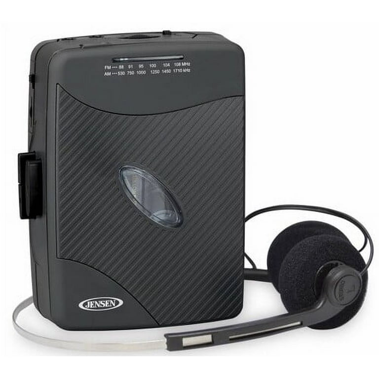 Jensen Portable SCR-75-HP Classic Personal Cassette Player with AM
