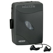 Jensen SCR-75 Stereo Cassette Player with AM/FM Radio and Earbuds