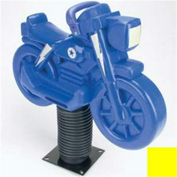 Jensen SP250M-Y Motorcycle Roto Molded Spring Ride - Yellow