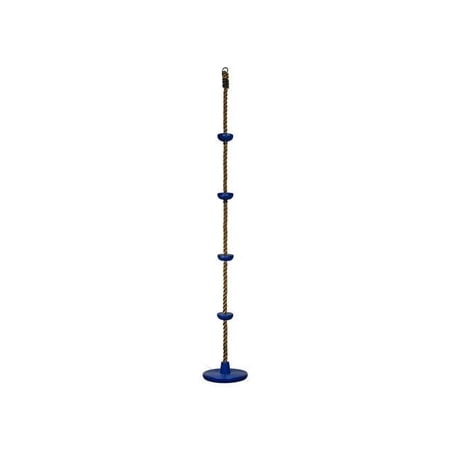 Jensen Swing Products DiskRB Disk Rope with Climbing Platforms Blue Residential