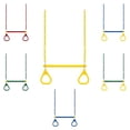 thumbnail image 1 of Jensen Swing Products A195BY Trapeze Residential Combo Bar, Blue & Yellow, 1 of 2