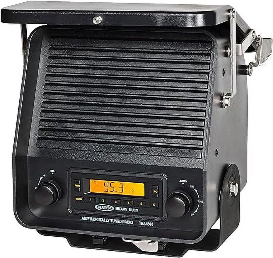 Jensen TRA4500 Selfcontained Fender Mount Heavy Duty Radio and Speaker