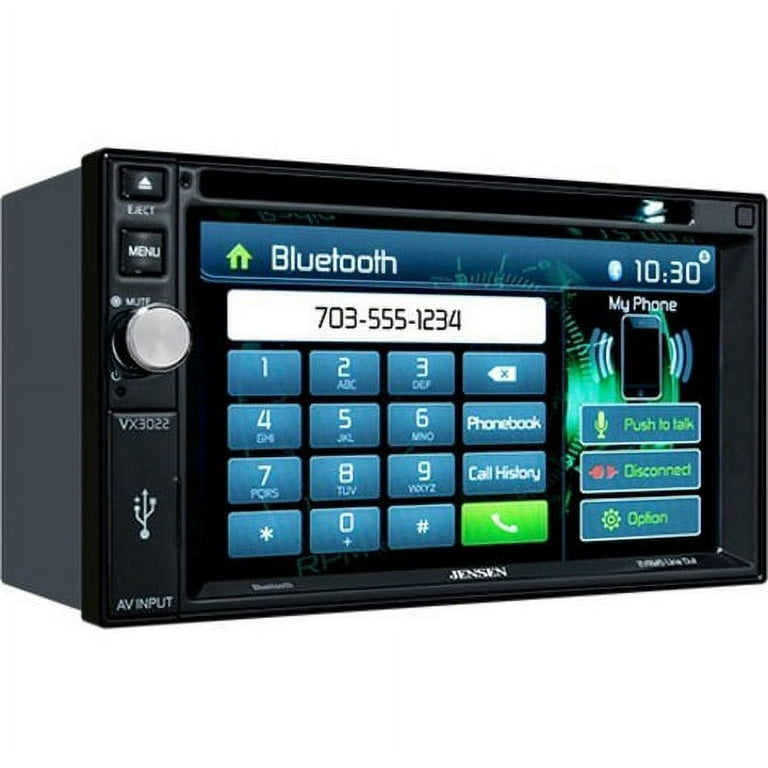 Jensen VX3022 Car DVD Player, 6.2