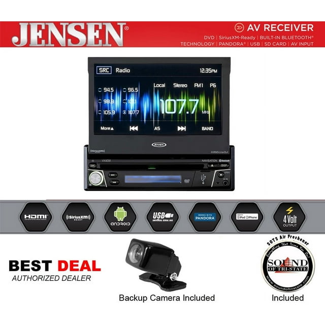 Jensen VX4012 Single Din 7