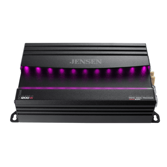 Jensen XDA91RB Class-D Mono Amplifier with 240 Watts x 1 RMS,1200 Watts Peak Power, New