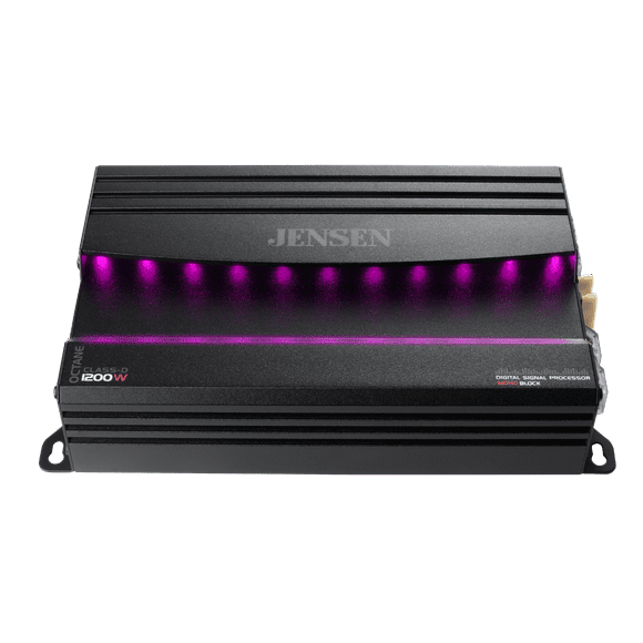 Jensen XDA91RB Class-D Mono Amplifier with 240 Watts x 1 RMS,1200 Watts Peak Power, New