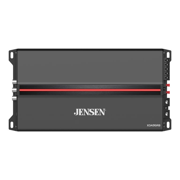 Jensen XDA95RB Class D 5 Channel Bridgeable Amplifier, New