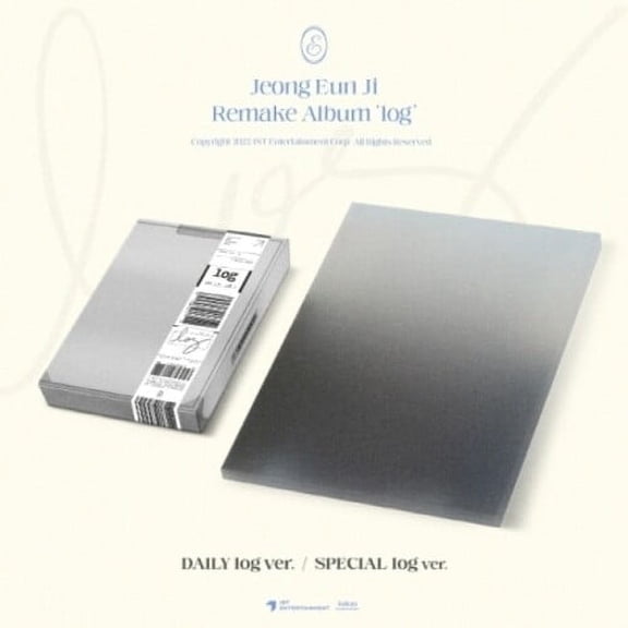Jeong Eun Ji - Log - Random Cover - incl. Photo Book, Photo Card, Transparent Photo Card + excl. Cover Specific Items - Music & Performance - CD