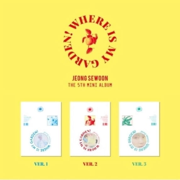 Jeong Sewoon - Where Is My Garden! (incl. Photobook, Photocard, Sticker + Lyrics Poster) - Music & Performance - CD
