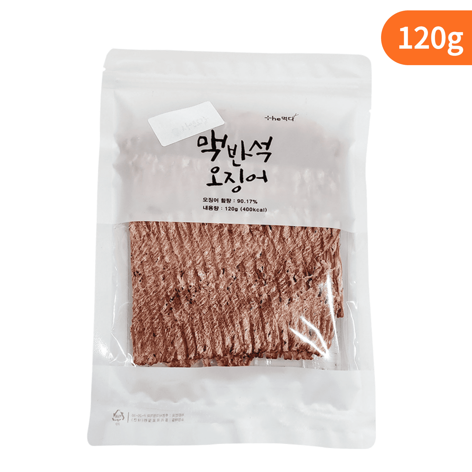 Jeonghwa, Korean Food Dry Squid Snack, Soft roasted squid 120g