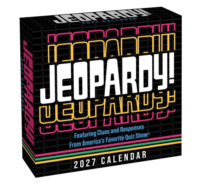 Jeopardy! 2027 Day-To-Day Calendar, (Paperback)