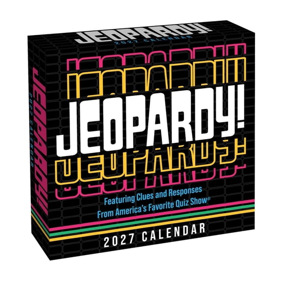 Jeopardy! 2027 Day-To-Day Calendar, (Paperback)