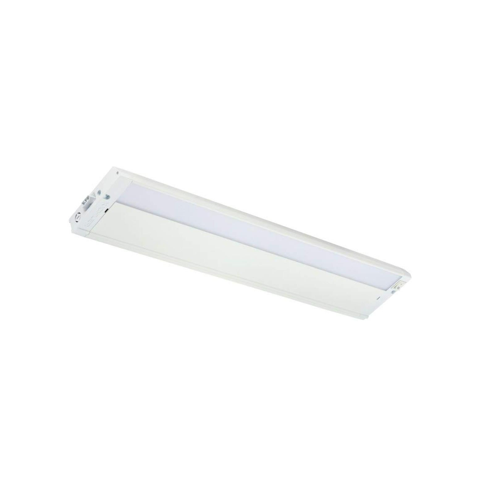 Textured White 22" LED Under Cabinet Light with Frosted Diffuser