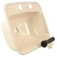 JepoIA 95361 Molded Lavatory Sink Parchment