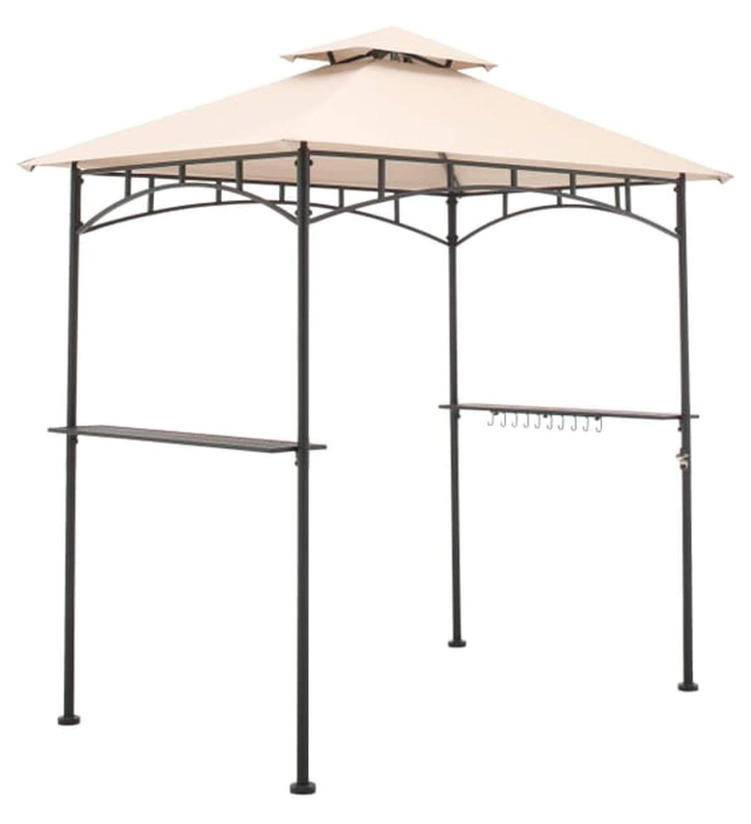 Beige Whisper Polyester Replacement Canopy for Grill Gazebo