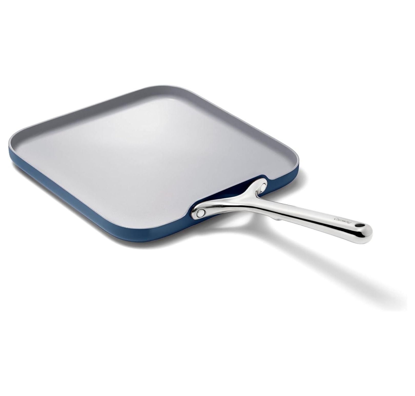 Navy Nonstick Ceramic Square Griddle Pan 11"