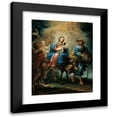thumbnail image 1 of Jerónimo Ezquerra 20x24 Black Modern Framed Museum Art Print Titled - The Flight into Egypt, 1 of 5