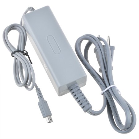 JerGo AC Adapter Power Supply for Nintendo Wii U Gamepad Grey