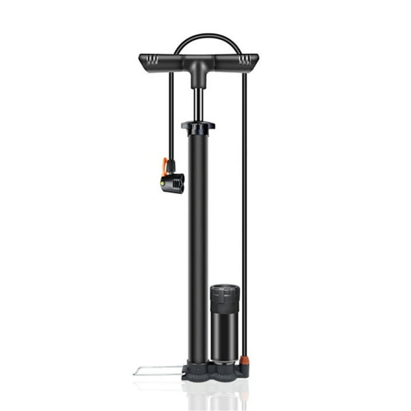 Jercoda Bike Pump, 160 Psi High Pressure Manual Presta Valve Bicycle Floor Pump, Black